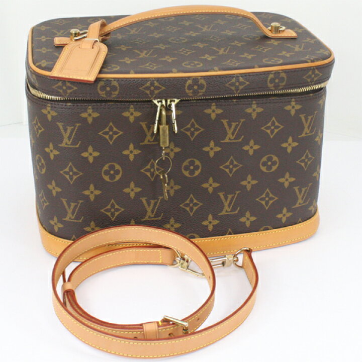 楽天市場】美品 LOUIS VUITTON M47280 ルイヴィトン モノグラム ニース 