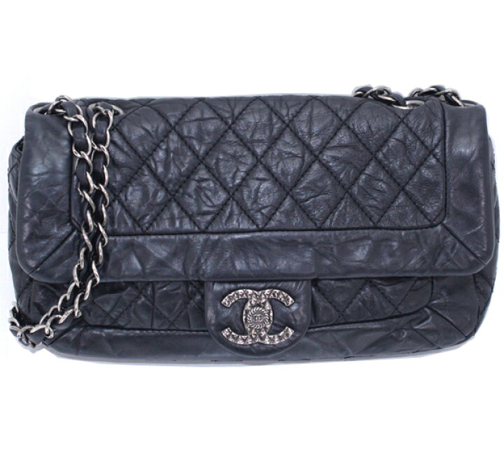楽天市場】美品 CHANEL シャネル マトラッセ カーフ ヴィンテージ加工 