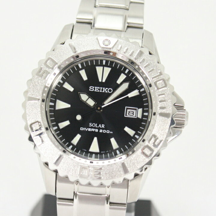 楽天市場】超美品 SEIKO プロスペックス ソーラーダイバーズ200 V145 