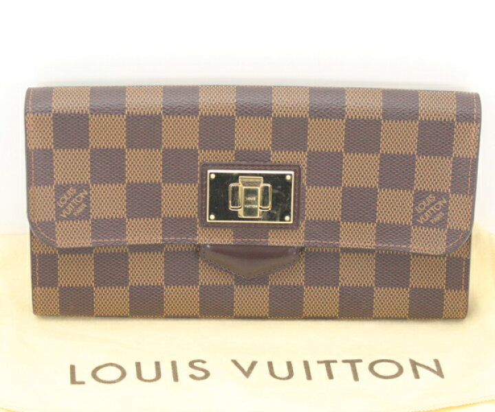 楽天市場】美品 LOUIS VUITTON ルイヴィトン ダミエ ポルトフォイユ  
