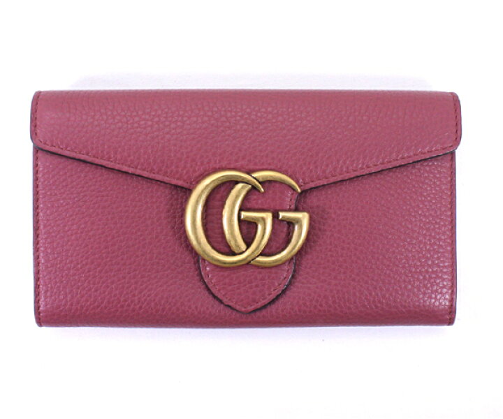 楽天市場】新作 未使用 GUCCI グッチ 長財布 GGマーモント  