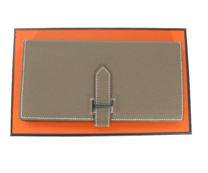 楽天市場】新品未使用 HERMES エルメス ベアンスフレ エトゥープ 