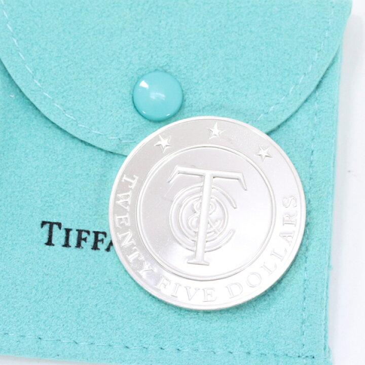 楽天市場】レア 極美品 TIFFANY＆Co. ティファニー 25ドル 25＄ マネー 