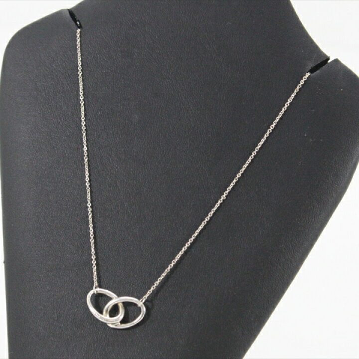 楽天市場】美品 TIFFANY＆Co. ティファニー ダブルループ ネックレス  
