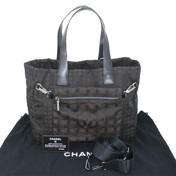 楽天市場】新品同様 CHANEL シャネル ニュートラベルライン 2Wayバッグ  