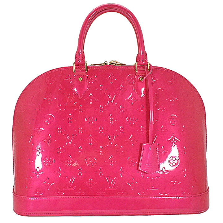 楽天市場】美品 LOUIS VUITTON ルイヴィトン ヴェルニ アルマGM ローズ  