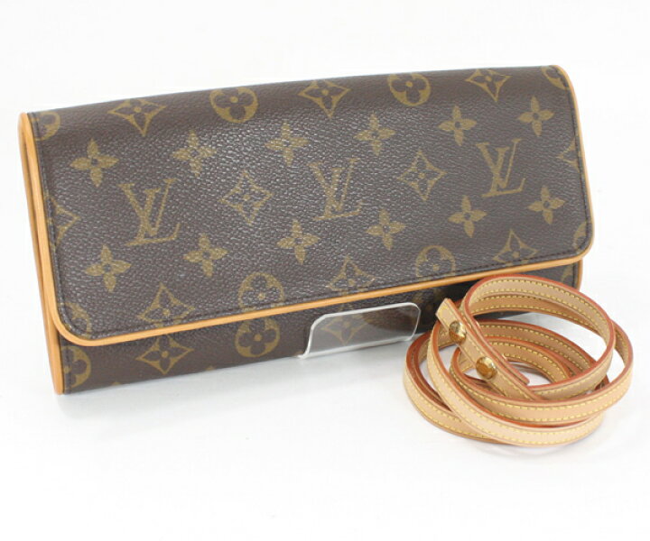 楽天市場】超美品 LOUIS VUITTON ルイヴィトン ポシェットツインGM 
