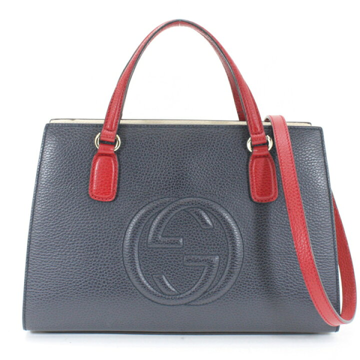 楽天市場】新品同様 極美品 GUCCI グッチ ソーホー 2Wayハンドバッグ  