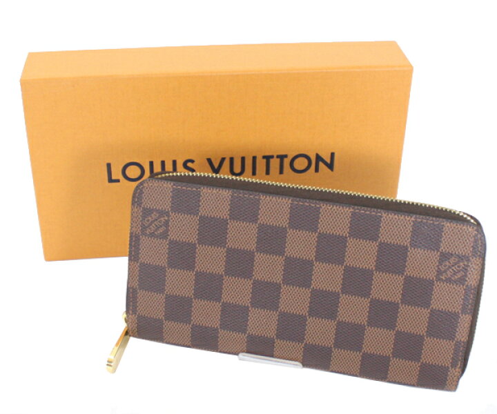 楽天市場】新型 極美品 LOUIS VUITTON ルイヴィトン ダミエ ジッピー 
