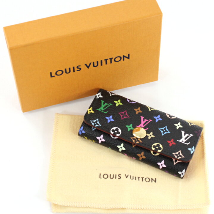 貴重 新品未使用Louis Vuitton マルチカラーキーケース 