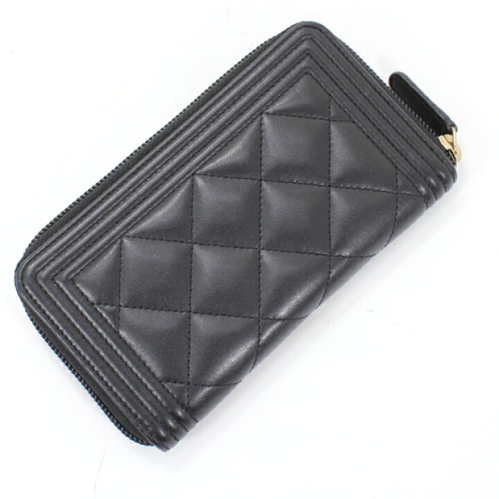 楽天市場】CHANEL ボーイシャネル 財布 スモール ジップ ウォレット 