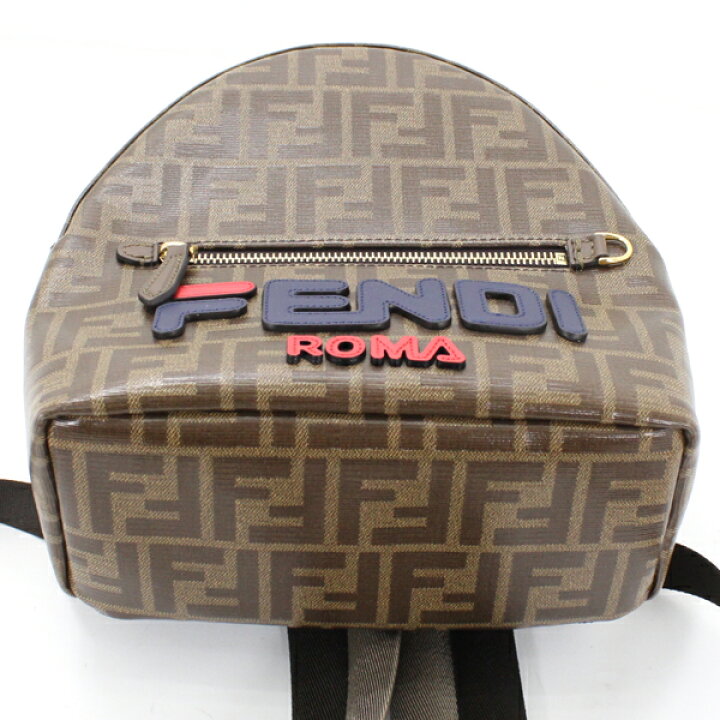 楽天市場】フェンディ フィラ バックパック FENDIxFILA コラボ 茶  