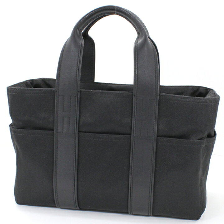楽天市場】HERMES エルメス ハンドバッグ アカプルコ トート PM 黒  