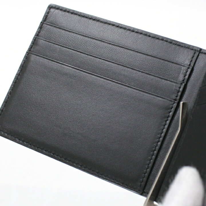 楽天市場】サンローラン マネークリップ 財布 YSL 黒 ブラック レザー 