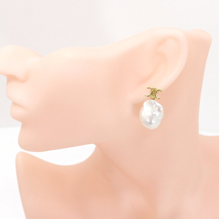楽天市場】セリーヌ レ・ペルル CELINE バロック パールピアス  