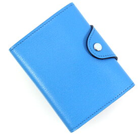 エルメス カードケース コインケース イリアードコンパクト 二つ折り財布 小銭入れ レザー シェーブル ブルーザンジバル HERMES メンズ レディース カードホルダー カード入れ 本革 2つ折り コンパクト ビジネス スリム シンプル ブランド プレゼント【新品】