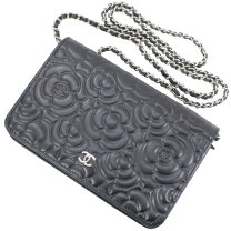 楽天市場】chanel カメリア チェーンウォレットの通販