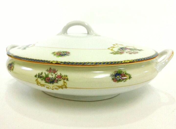楽天市場】Noritake・ノリタケ オールドノリタケ 陶鍋 蓋付き スープ  