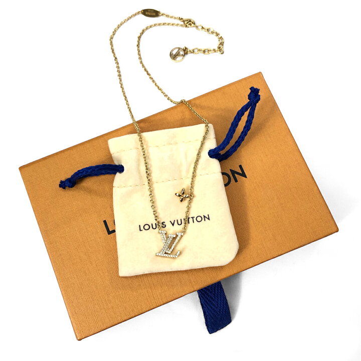 楽天市場】【中古】 ルイヴィトン LV ネックレス アイコニック コリエ 