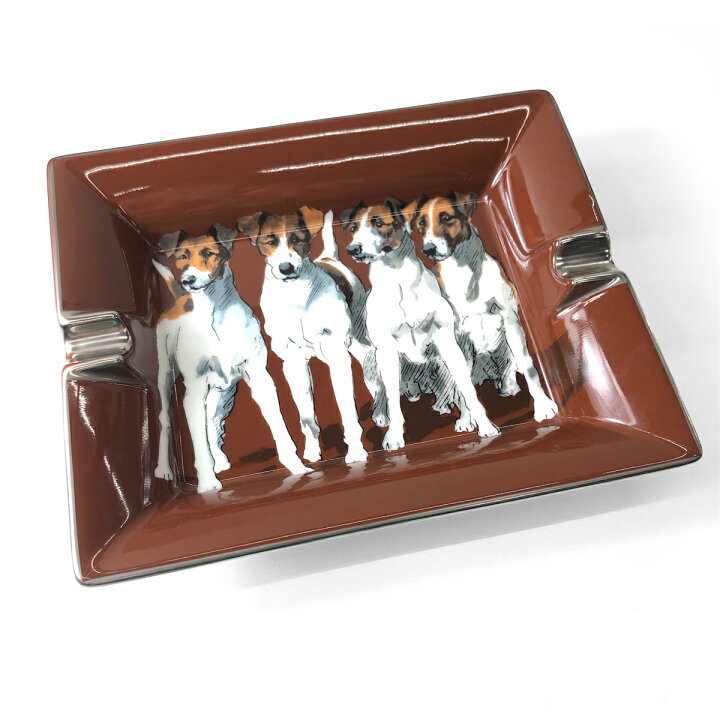 楽天市場】【中古】 エルメス 灰皿 犬 陶器 ビーグル アッシュトレイ 