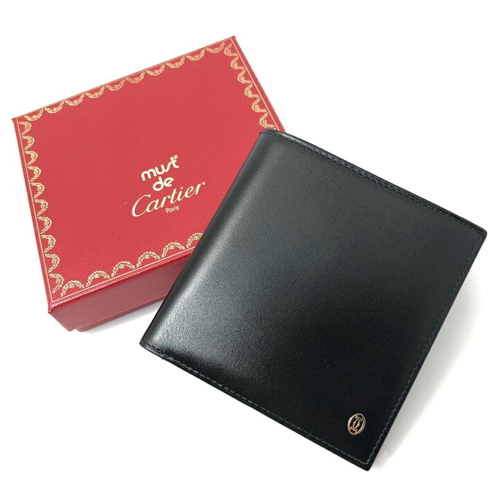 楽天市場】【中古】 カルティエ 二つ折り財布 メンズ パシャドゥ 