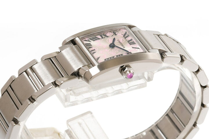 楽天市場】カルティエ Cartier タンクフランセーズSM SS シルバー 
