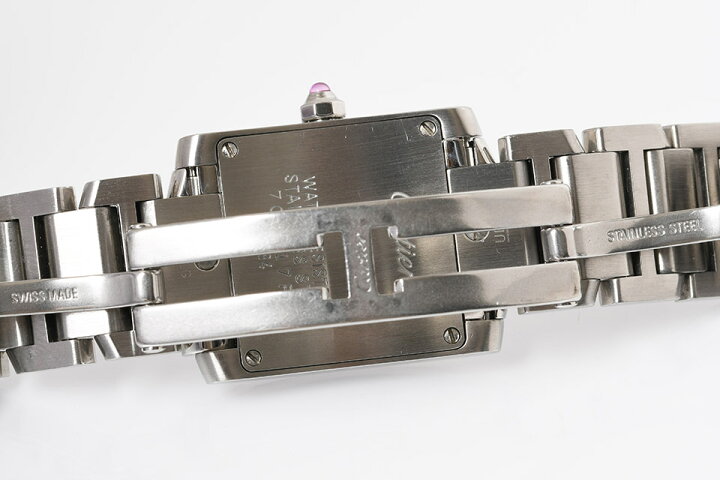 楽天市場】カルティエ Cartier タンクフランセーズSM SS シルバー 