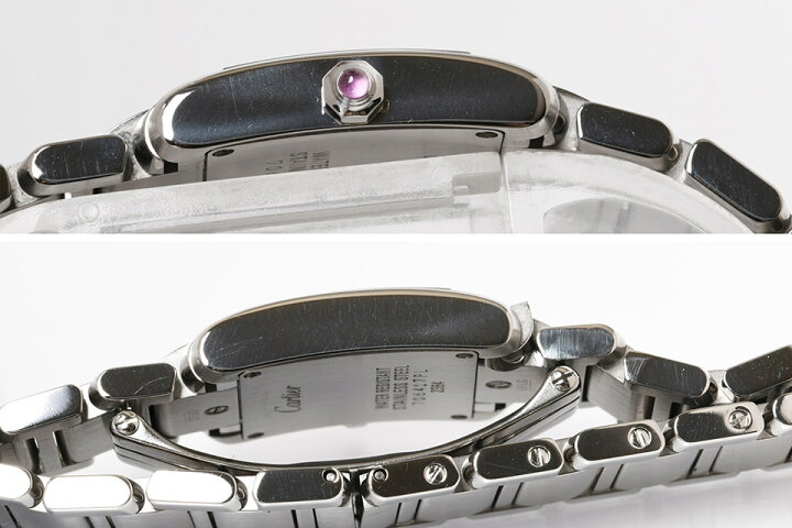 楽天市場】カルティエ Cartier タンクフランセーズSM SS シルバー 