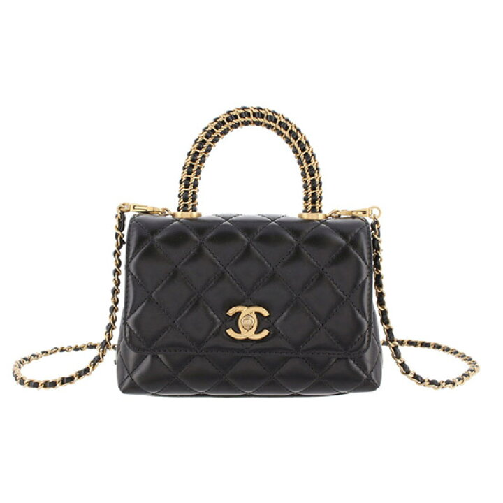 シャネル ココハンドル19 xxs ブラック chanel バッグ 新品 正規品