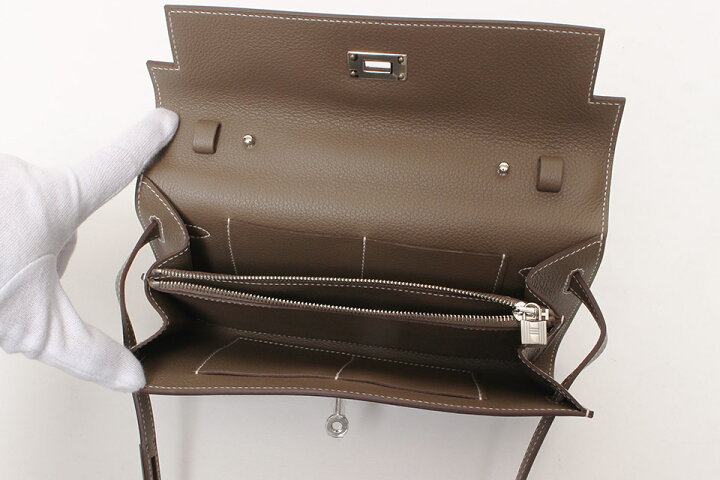 楽天市場】エルメス HERMES ケリーウォレット トゥーゴー ショルダー  