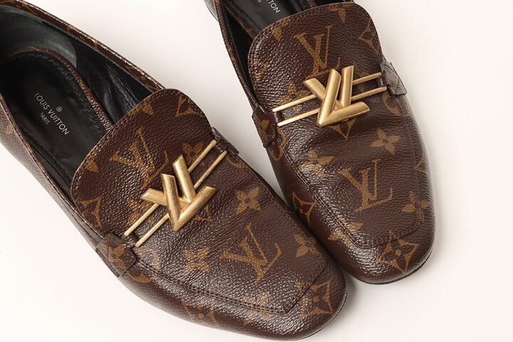 楽天市場】ルイ ヴィトン VUITTON モノグラム ローファー アッパー  