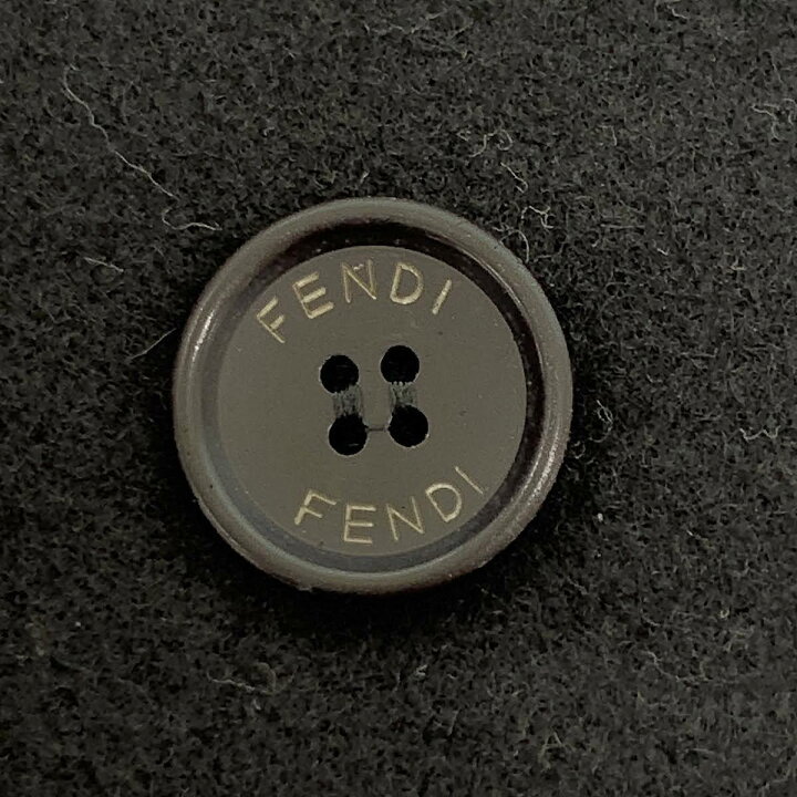 楽天市場】美品 FENDI フェンディ サイズ表記12 ブラック ウール 