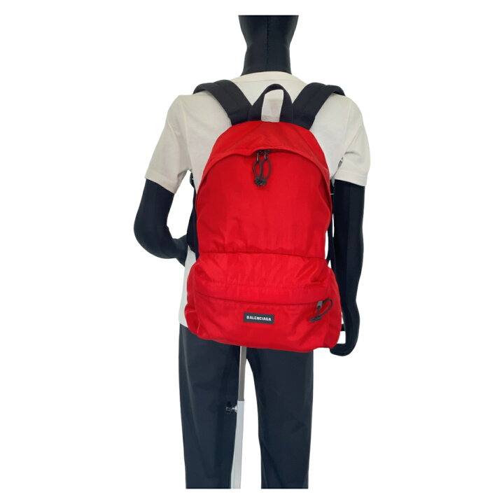 楽天市場】美品 BALENCIAGA バレンシアガ エクスプローラー レッド 赤 