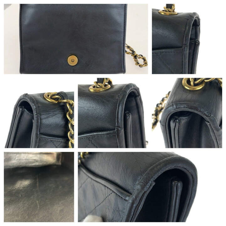 楽天市場】美品 CHANEL シャネル ヴィンテージ マトラッセ シングル  