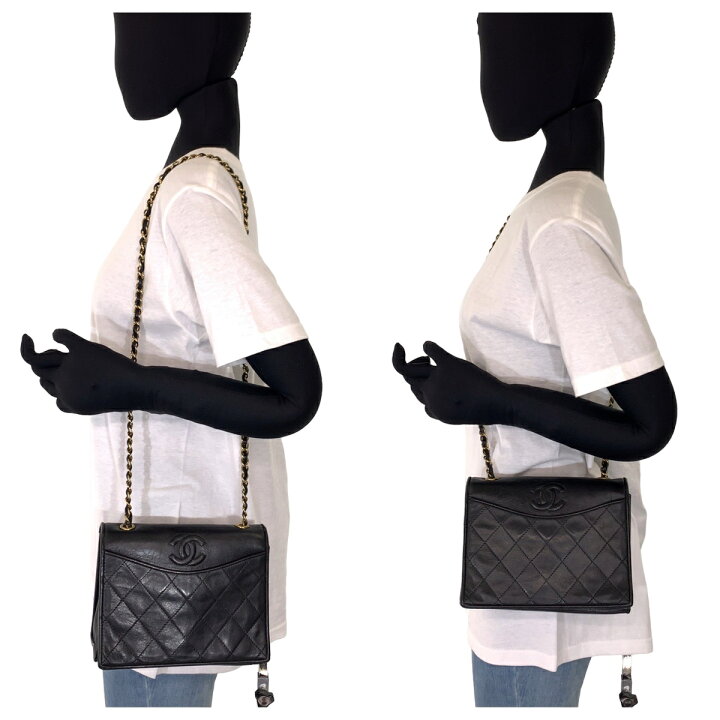 楽天市場】美品 CHANEL シャネル ヴィンテージ マトラッセ シングル  
