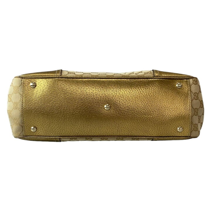 楽天市場】美品 GUCCI グッチ プリンシー ゴールド GGキャンバス  