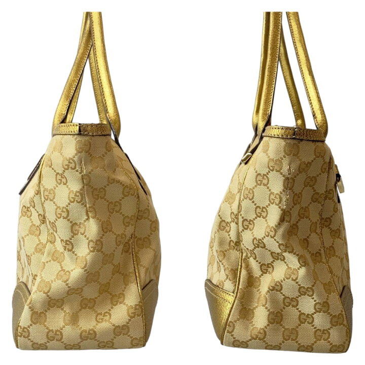 楽天市場】美品 GUCCI グッチ プリンシー ゴールド GGキャンバス  