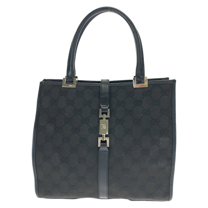 楽天市場】美品 GUCCI グッチ ジャッキー ブラック 黒 シルバー金具 GG 
