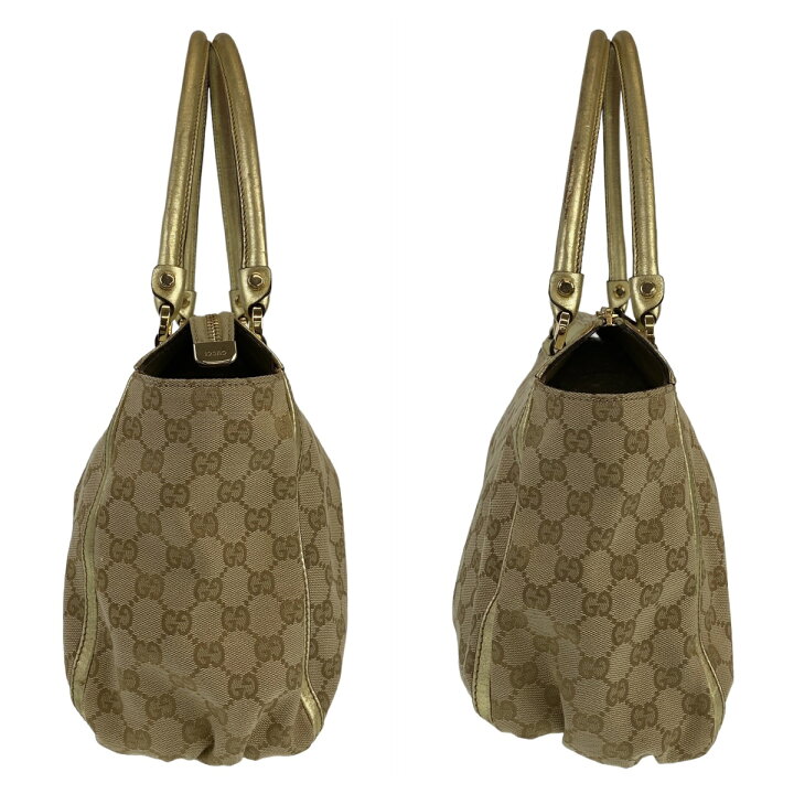 楽天市場】GUCCI グッチ アビー ベージュ ゴールド金具 GGキャンバス  