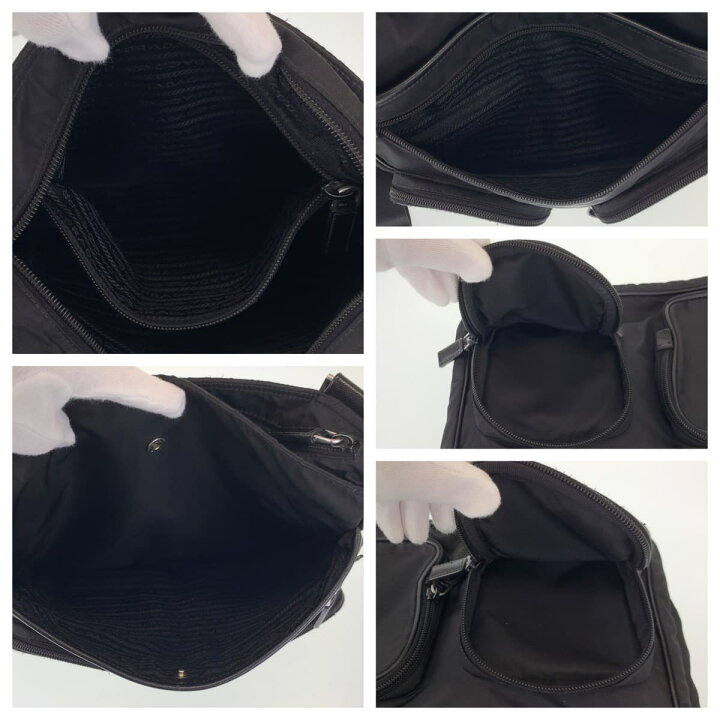 楽天市場】PRADA プラダ テスート 三角ロゴ 男女兼用 ブラック 黒  