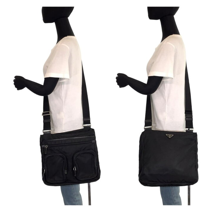 楽天市場】PRADA プラダ テスート 三角ロゴ 男女兼用 ブラック 黒  