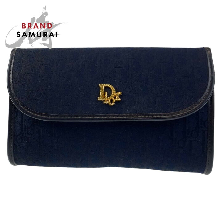 楽天市場】超美品 Dior ディオール ヴィンテージ トロッター ネイビー 