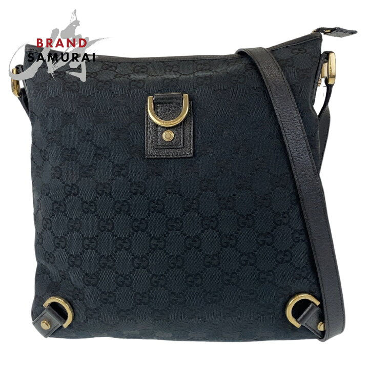 楽天市場】美品 GUCCI グッチ アビー ブラック 黒 ゴールド金具 GG 