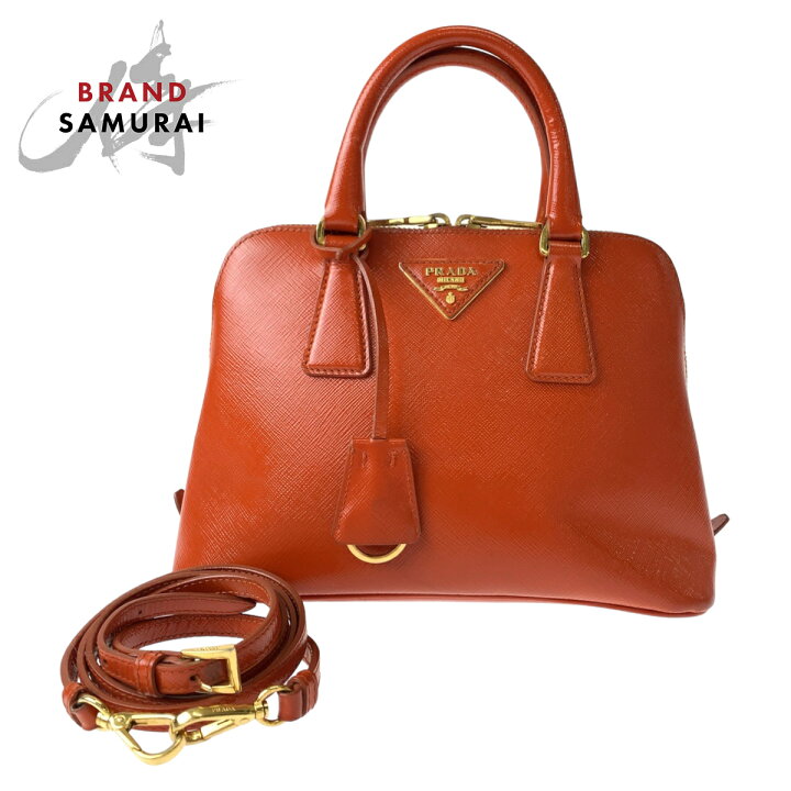 楽天市場】美品 PRADA プラダ プロムナード パテント サフィアーノ 