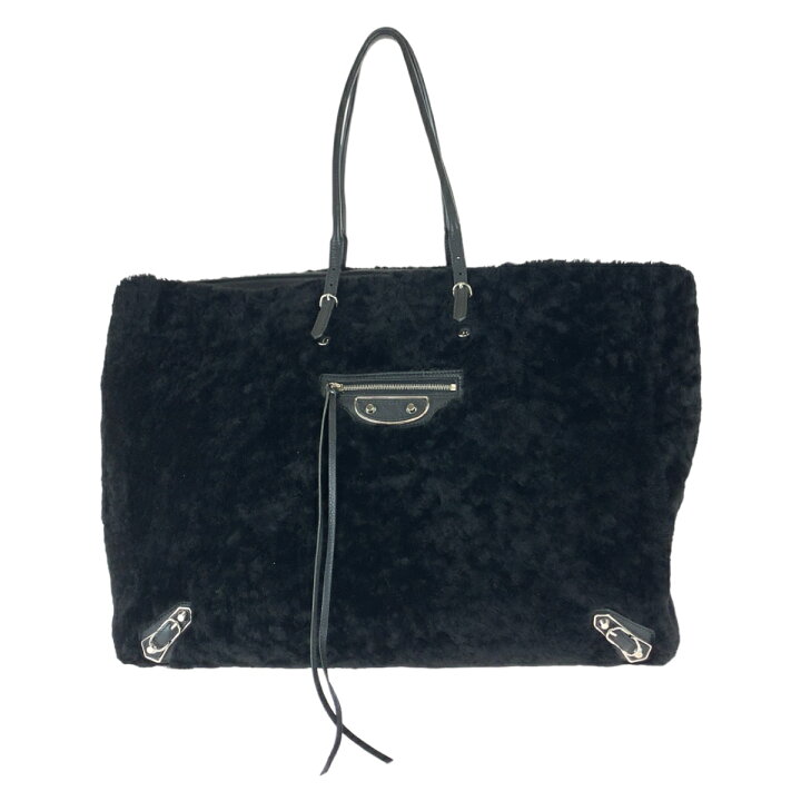 楽天市場】美品 BALENCIAGA バレンシアガ ペーパー ブラック 黒 