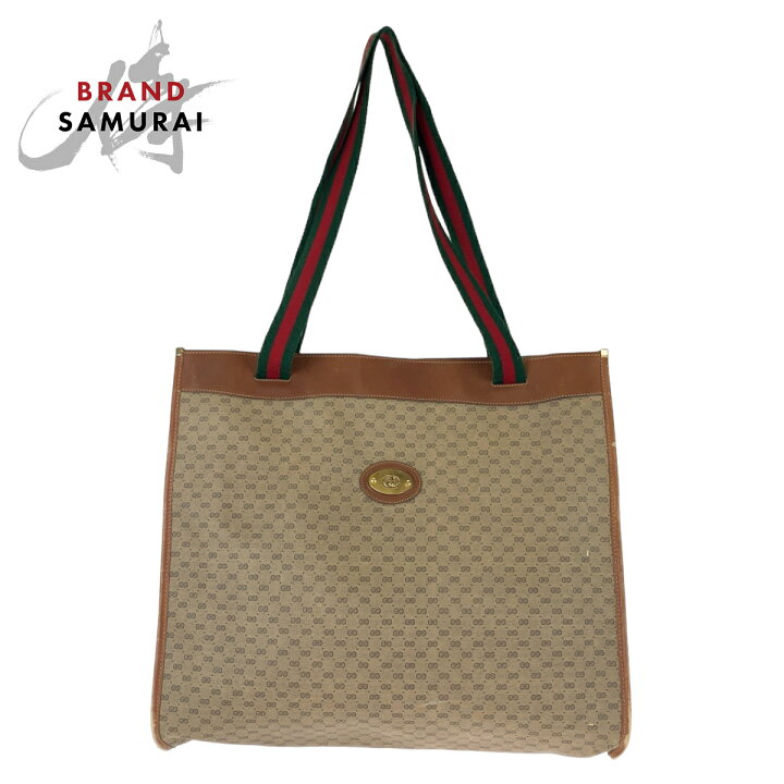 楽天市場】GUCCI グッチ ヴィンテージ オールドグッチ シェリーライン  