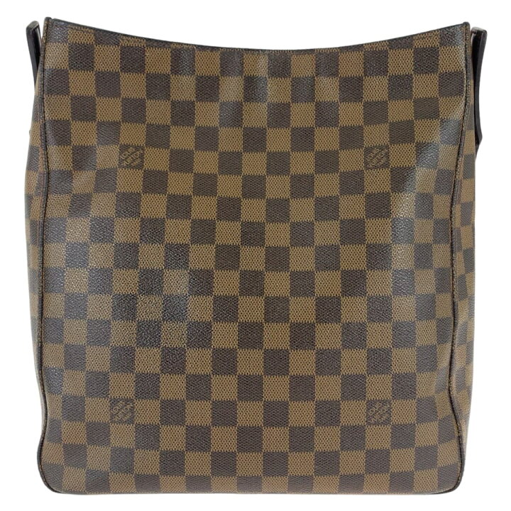 楽天市場】美品 LOUIS VUITTON ルイヴィトン ダミエ ルーピングGM 