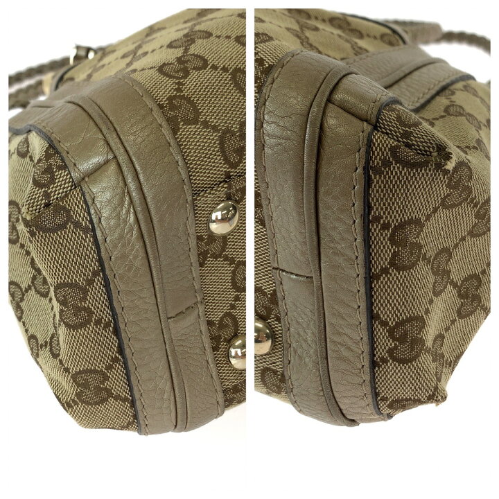 楽天市場】GUCCI グッチ ベラ バンブー リボン タッセル ブラウン 