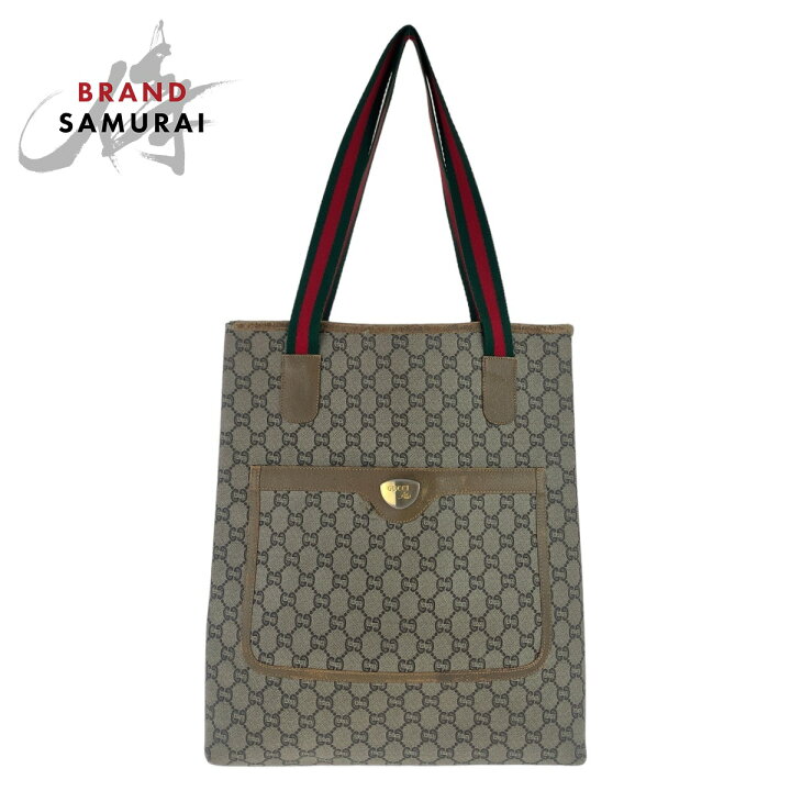 楽天市場】GUCCI グッチ ヴィンテージ GGプラス シェリーライン GG 