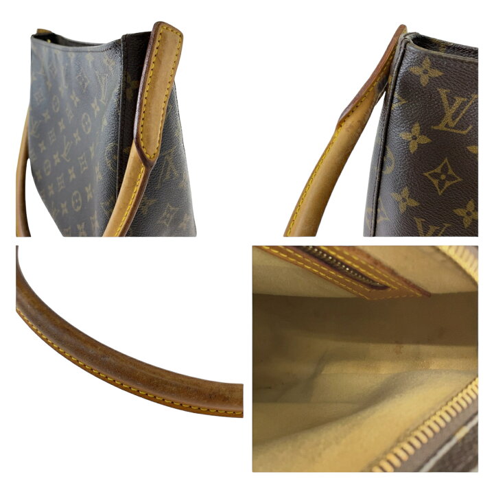 楽天市場】LOUIS VUITTON ルイヴィトン モノグラム ルーピングMM  